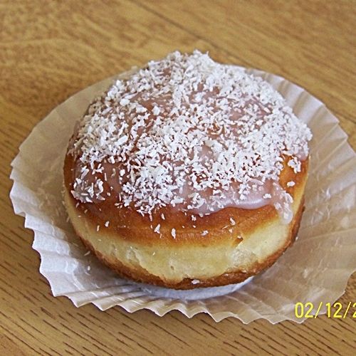 Pączki kokosowe z budyniem Pączki kokosowe z budyniem