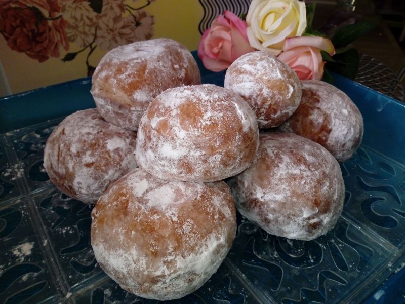 Pączki na kefirze Pączki na kefirze