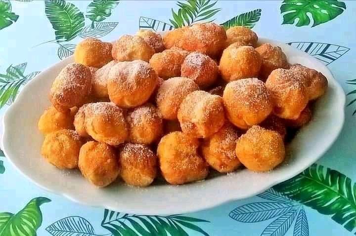 Pączki na mleku skondensowanym