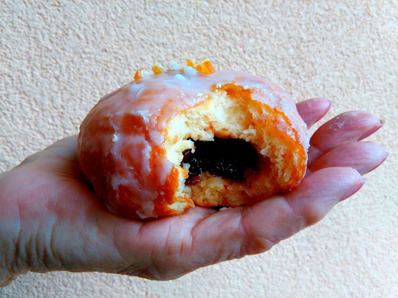 Pączki na śmietance Pączki na śmietance