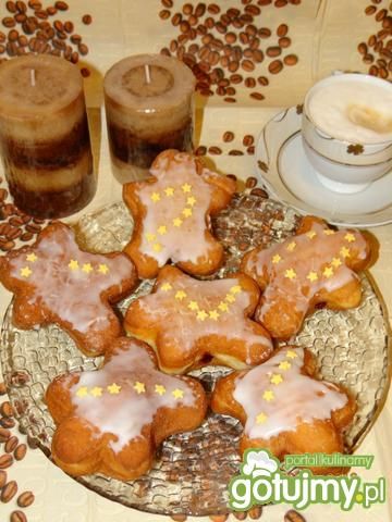 Pączki pajacyki z gwiazdkami Pączki pajacyki z gwiazdkami