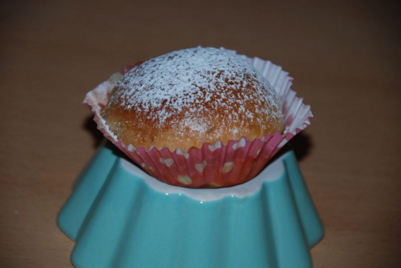 Pączki pieczone z marmoladą