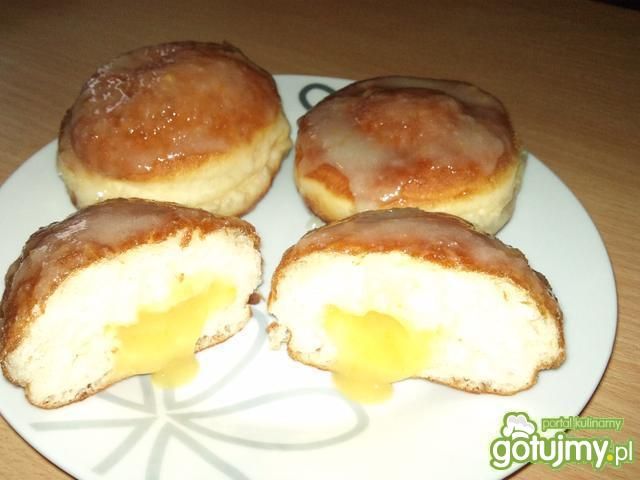 Pączki podwójnie cytrynowe Pączki podwójnie cytrynowe