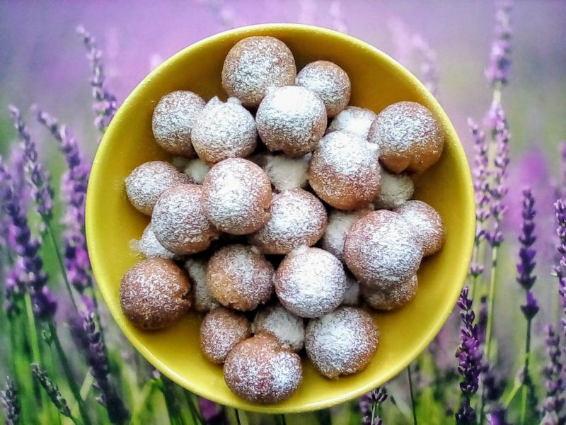 Pączki serowo - kokosowe