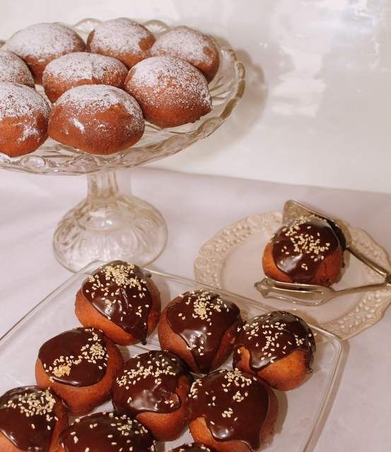Pączki sezamowe Pączki sezamowe