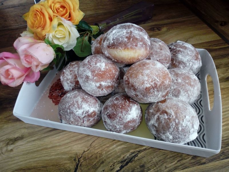 Pączki z białek Pączki z białek