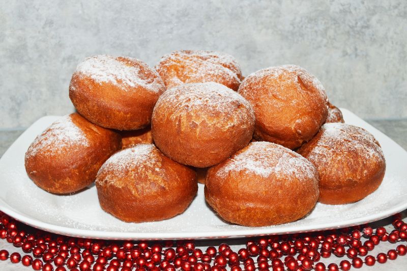 Pączki z czekoladą Pączki z czekoladą