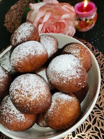 Pączki z dodatkiem ziemniaków. Pączki z dodatkiem ziemniaków.