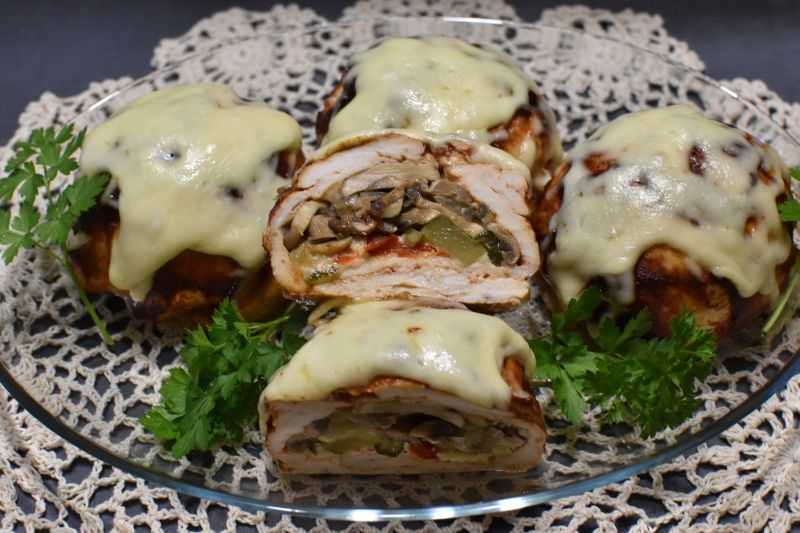 Pączki z fileta kurczaka