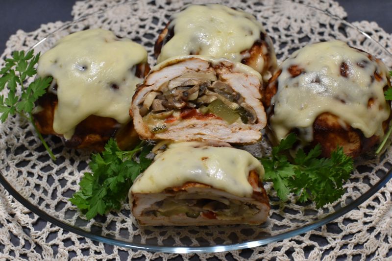 Pączki z fileta kurczaka