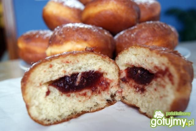 Pączki z marmoladą różaną 4 Pączki z marmoladą różaną 4