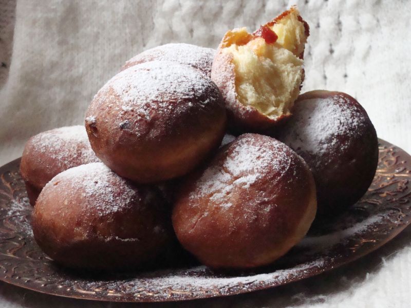 Pączki z maślanką Pączki z maślanką