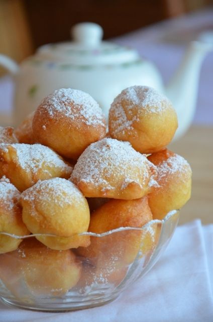 Pączki z serka homogenizowanego Pączki z serka homogenizowanego