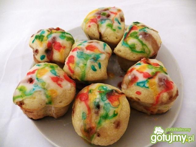 Pączkowe muffinki z dżemem Pączkowe muffinki z dżemem