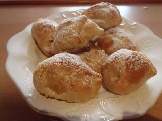 Paczuszki z jabłkiem i granatem