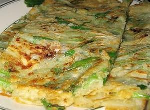 Padżeong-naleśnik, przekąska