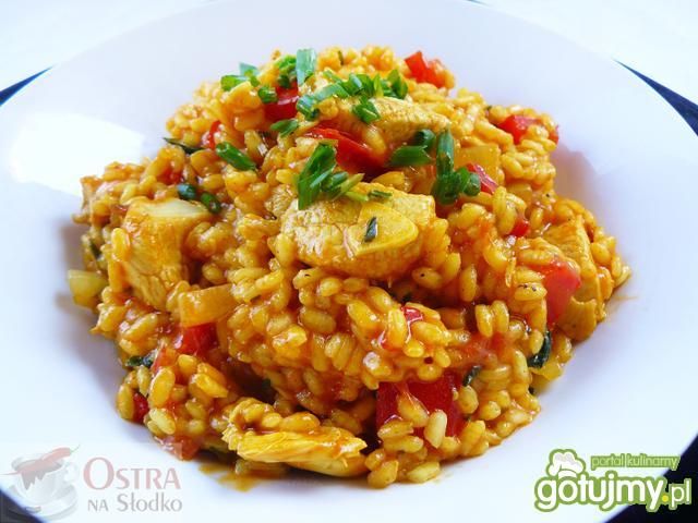 Paella z kurczakiem 2