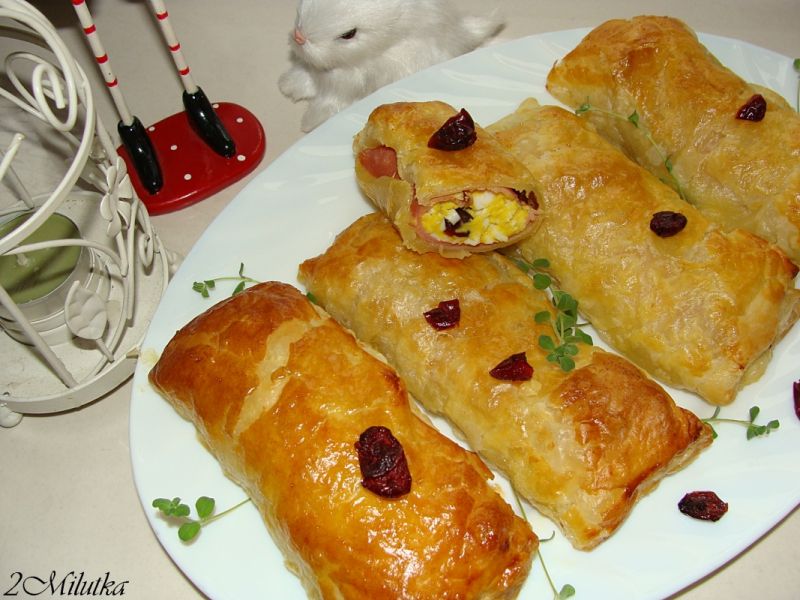 Pakieciki francuskie z pysznościami