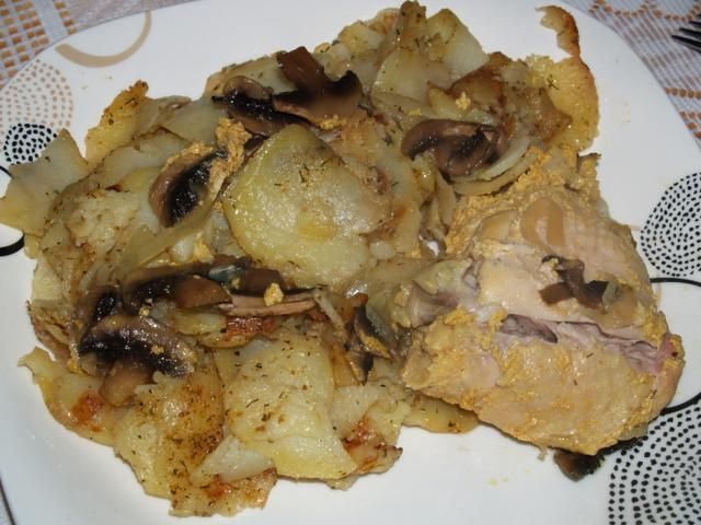 Pałeczki i udka w kefirze