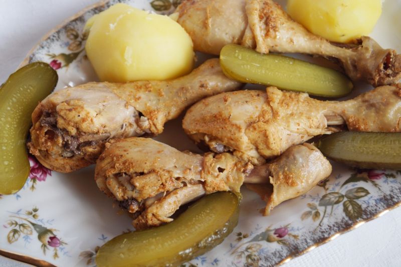 Pałeczki w marynacie maślankowej