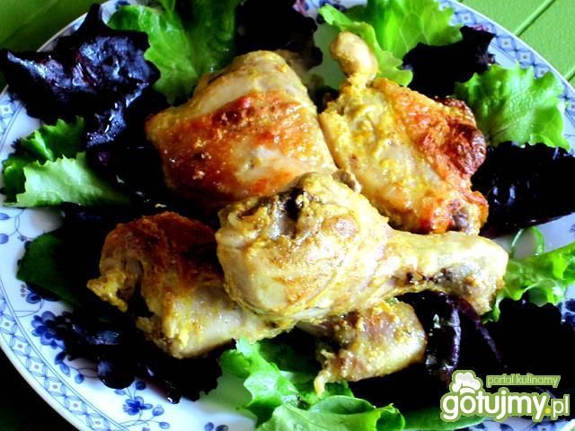 Pałki kurczaka w jogurcie i curry Pałki kurczaka w jogurcie i curry