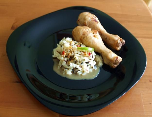 pałki kurczaka  w mleczku kokosowym