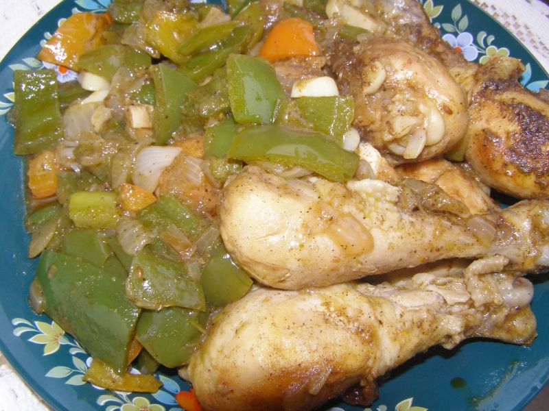 Pałki kurczaka z papryką Pałki kurczaka z papryką