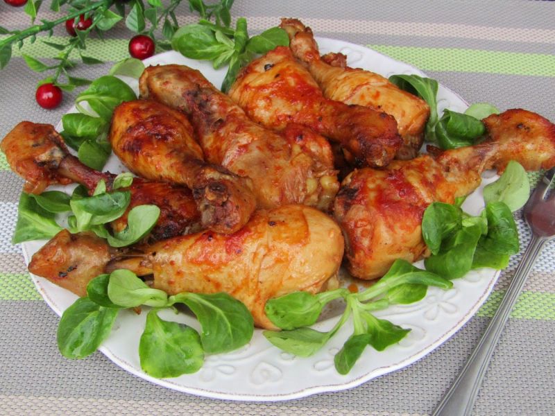 Pałki w keczupowej marynacie