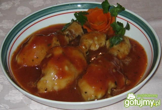 Pałki w ketchupowym sosie Pałki w ketchupowym sosie