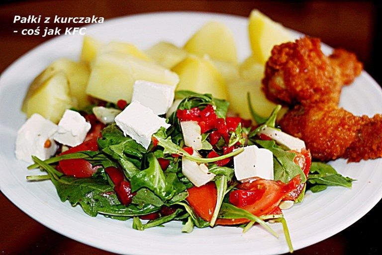 Pałki z kurczaka - coś jak KFC