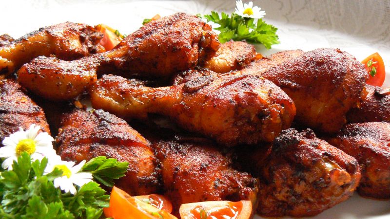 Pałki z kurczaka w ketchupie Pałki z kurczaka w ketchupie