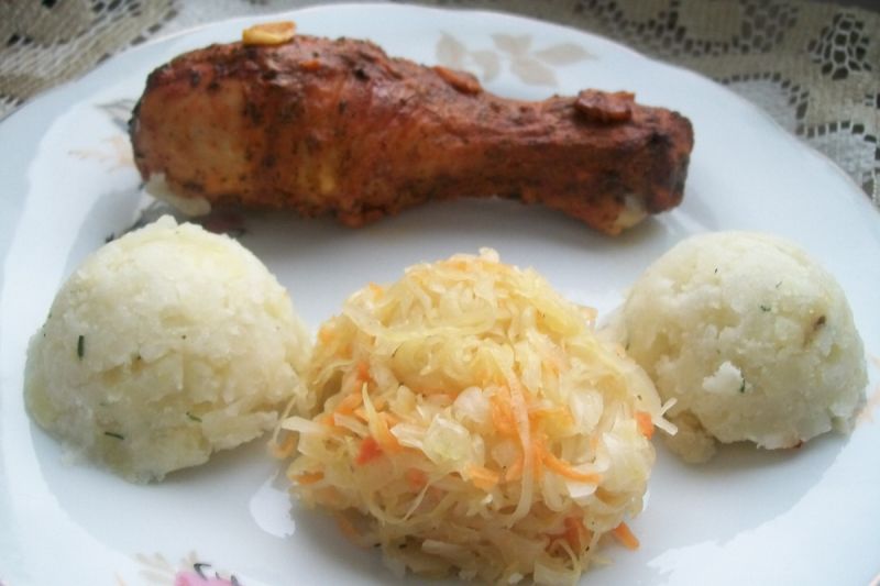 Pałki z kurczaka w zalewie jogurtowo-ziołowej Pałki z kurczaka w zalewie jogurtowo-ziołowej