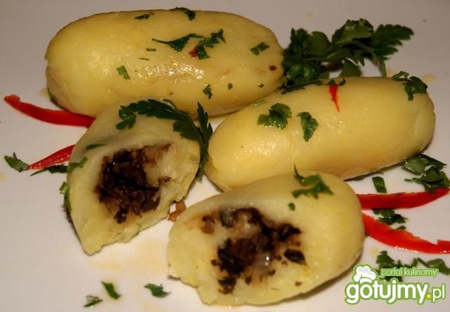 ,, Paluchy,, z farszem grzybowym  ,, Paluchy,, z farszem grzybowym