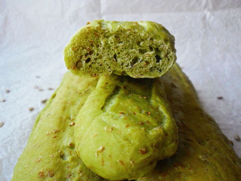 Paluchy z młodym jęczmieniem