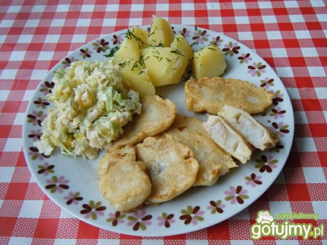 Paluszki rybne w cieście naleśnikowym