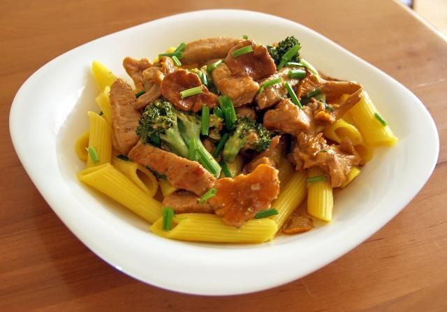 paluszki schabowe z sosem