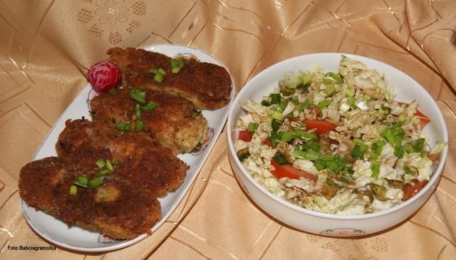 Paluszki z kurczaka i ziemniaków: