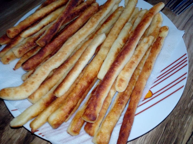 Paluszki ziemniaczane z patelni