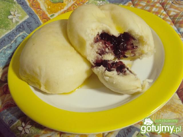 Pampuchy z dżemem