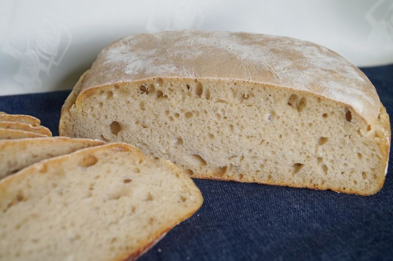 Pan de horiadaki - grecki chleb na zakwasie  Pan de horiadaki - grecki chleb na zakwasie