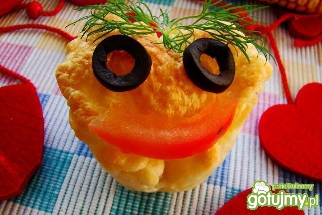 Pan Francuz z serem żółtym 