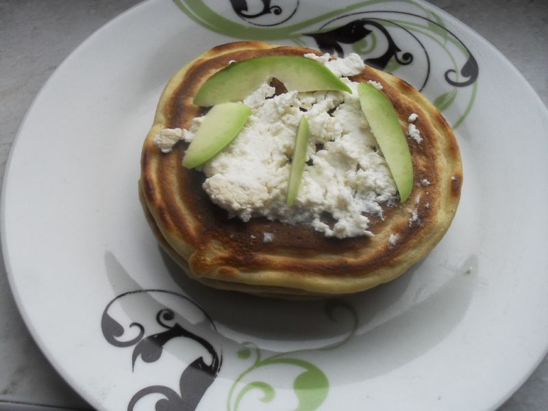 Pancake z awokaco Pancake z awokaco