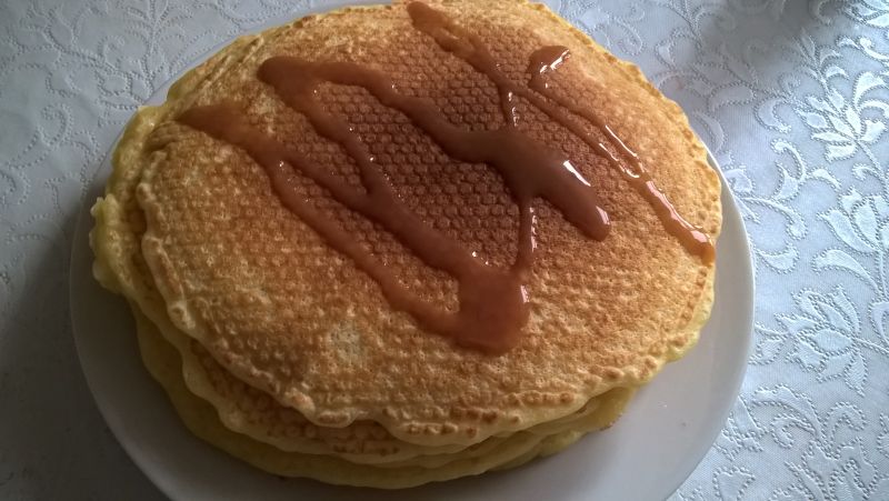 Pancakes na mleku
