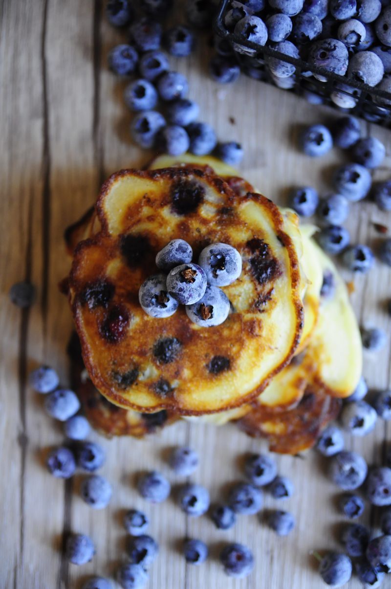 Pancakes z borówką amerykańską