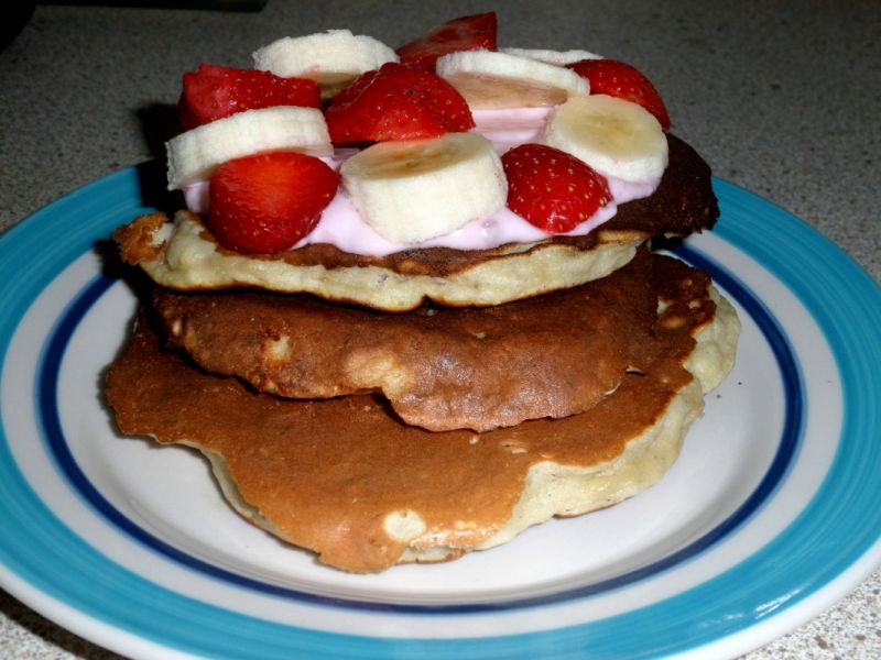 Pancakes z daktylami