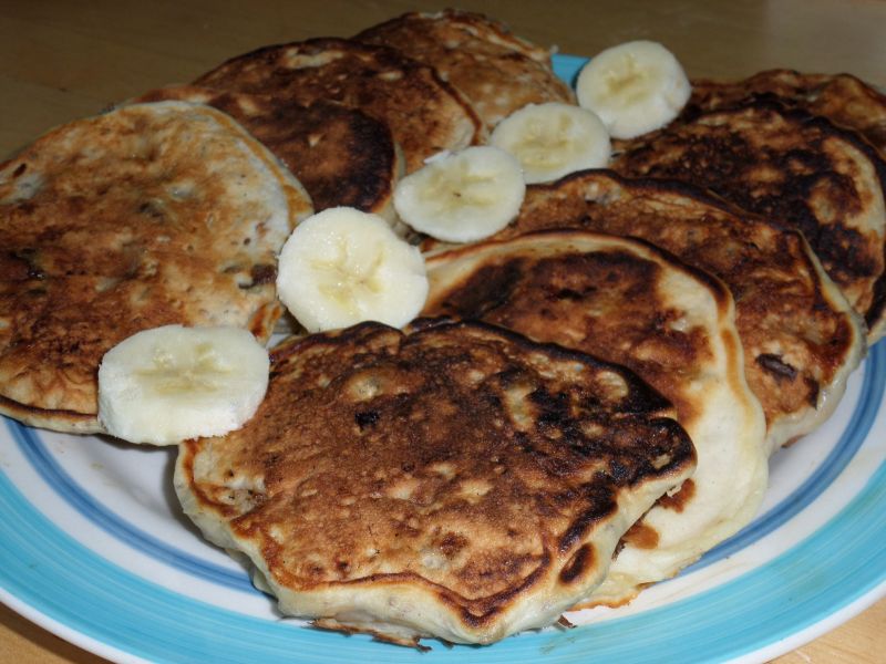Pancakes z daktylami Pancakes z daktylami
