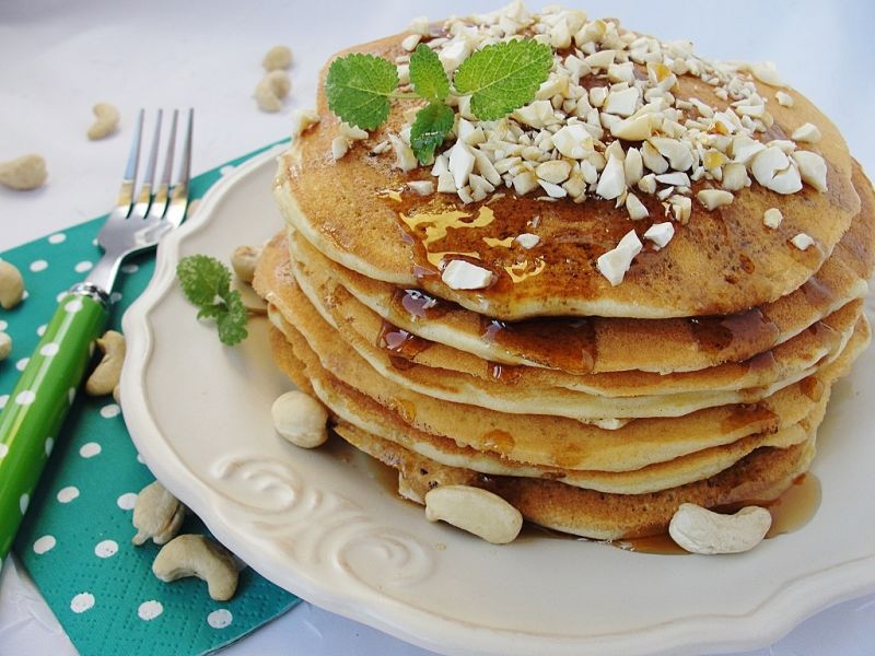 Pancakes z orzechami