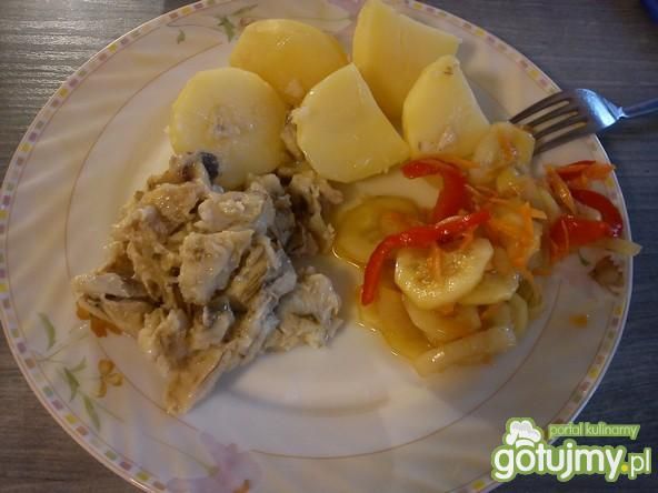 Panga na maśle smażona