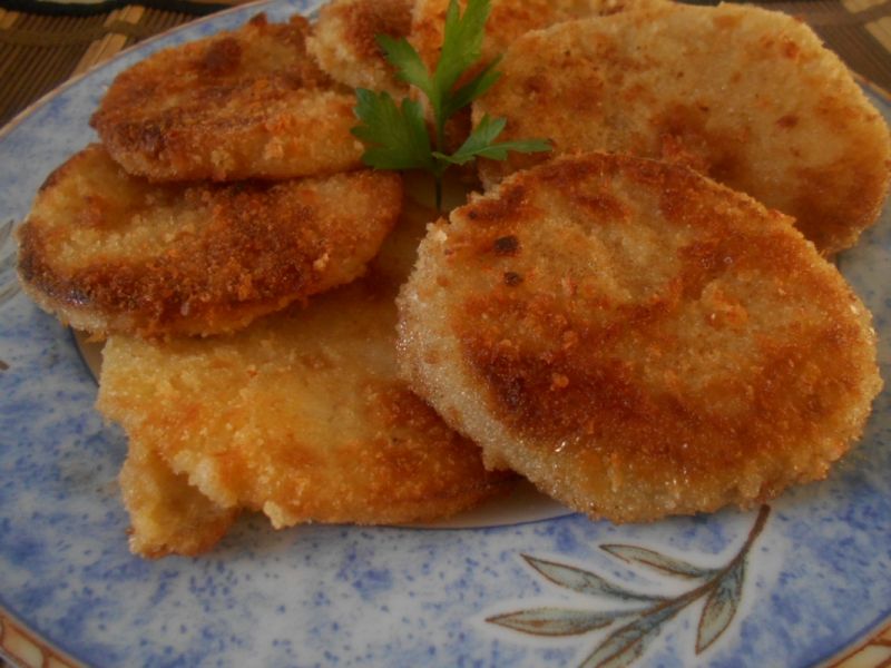 Panierowana kalarepka Panierowana kalarepka