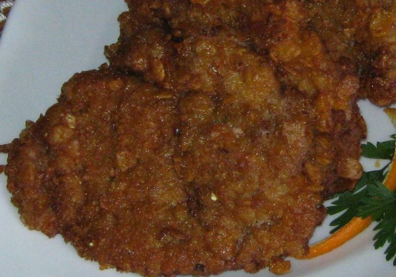 Panierowana łopatka